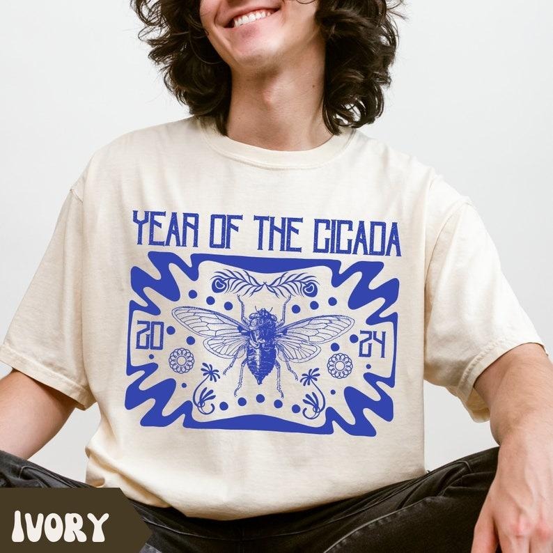 Dark Academia Gifts Year of The Cicada Bug Clothing Cicadas Entomology Insects Loving Bugs Trending T-Shirt Hoodie,...