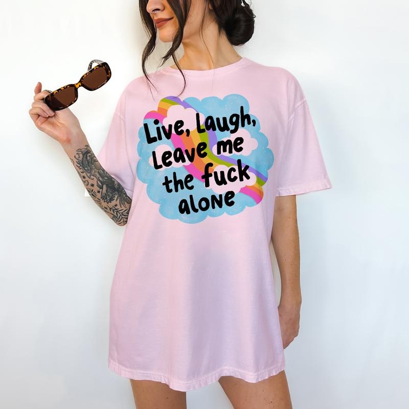 Dark Humer T-Shirts- Print is Sublimation, Unisex T-Shirt, Funny Tee,Gift Idea, Relaxed Fit, All Seasons, Fun Style,...