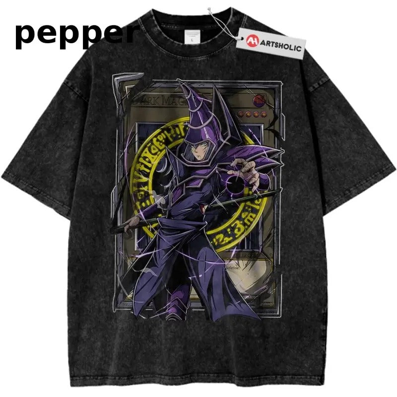 Dark Magician Shirt, Anime Shirt, Vintage Tee Menswear Top T-Shirt Hoodie, Sweatshirt | HypeDripTees.com