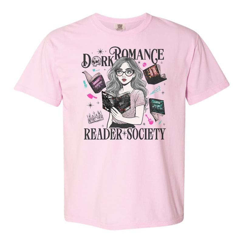 Dark Romance Readers Society Shirt for Romance Reader, Dark Academia Shirt for Smut Reader, Bookish Shirt, Book Lover...