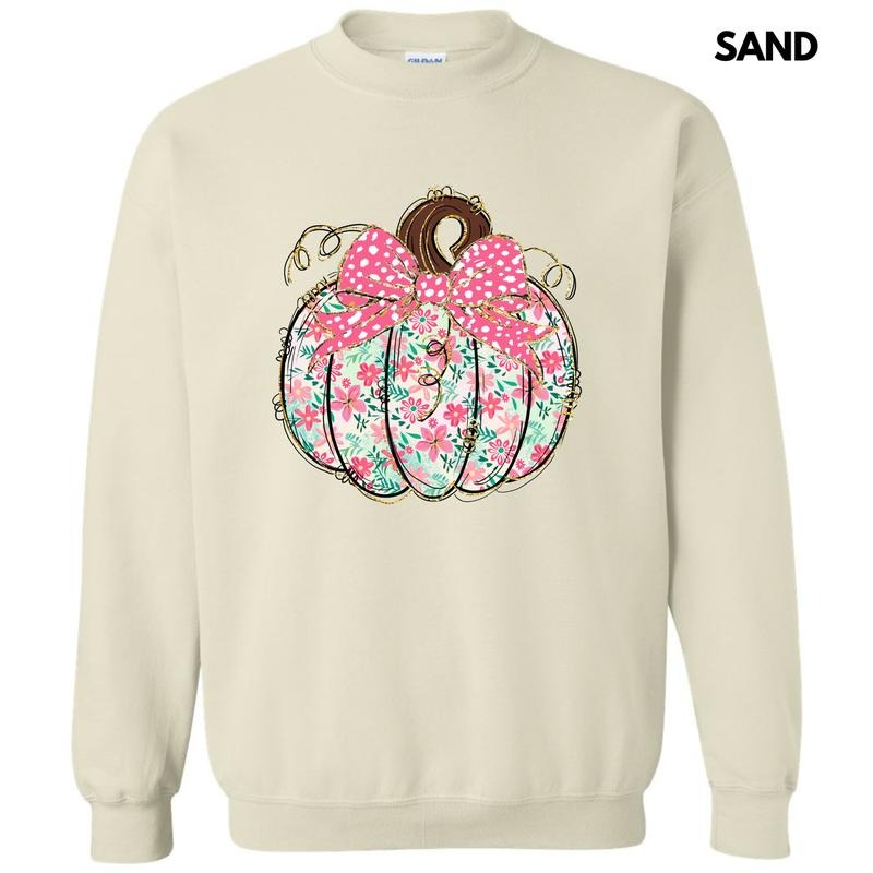 Darling Floral Pumpkin Sweatshirt 'NLB' T-Shirts, Hoodie | HypeDripTees.com