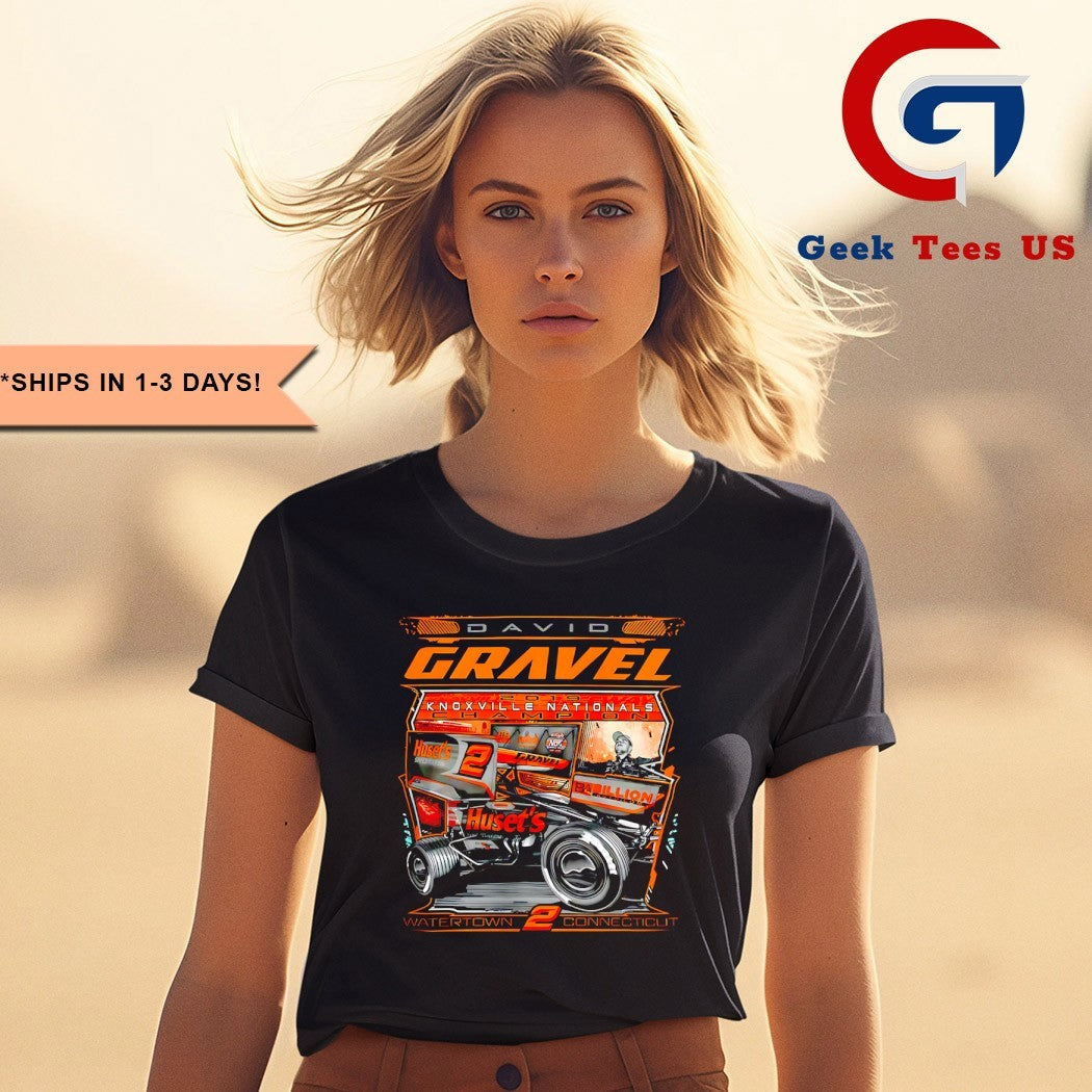 David Gravel Knoxville Raceway Sprint Car Racing shirt