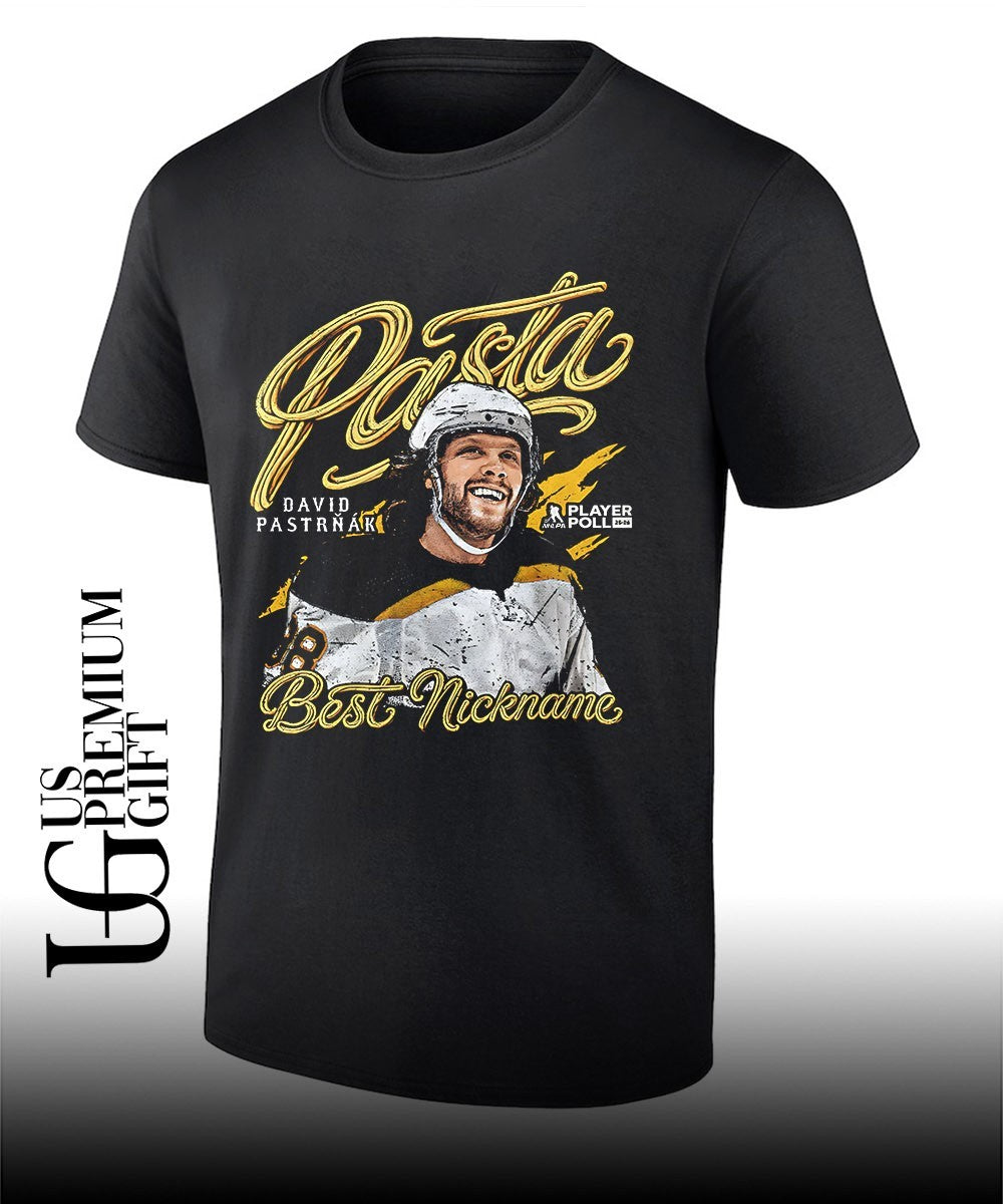 David Pastrnak Boston Bruins NHL Best Nickname 2026 signature shirt