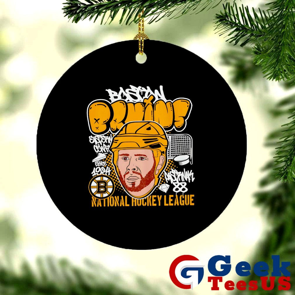 David Pastrnak big head Boston Bruins NHL cartoon shirt