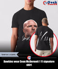 Dawkins wear Sean McDermott 1 11 signature shirt