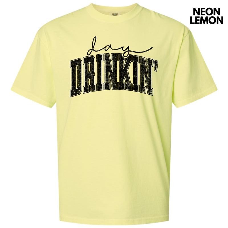Day Drinkin Comfort Colors T-Shirt 'NLB' Hoodie, Sweatshirt | HypeDripTees.com