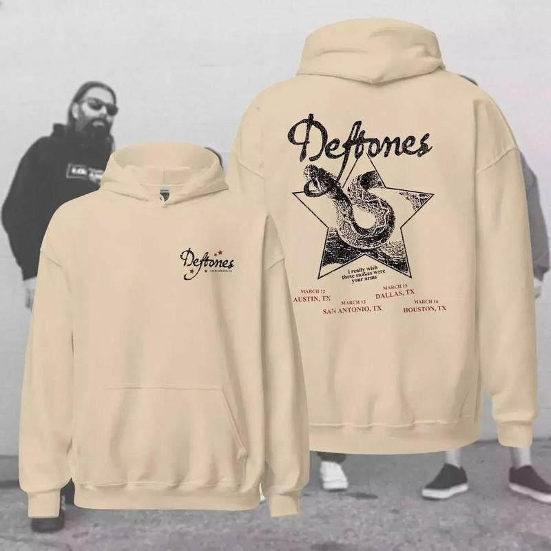 Ddeftones 2025 2 Sided Shirt Metal Fans Band T-Shirts, Hoodie, Sweatshirt