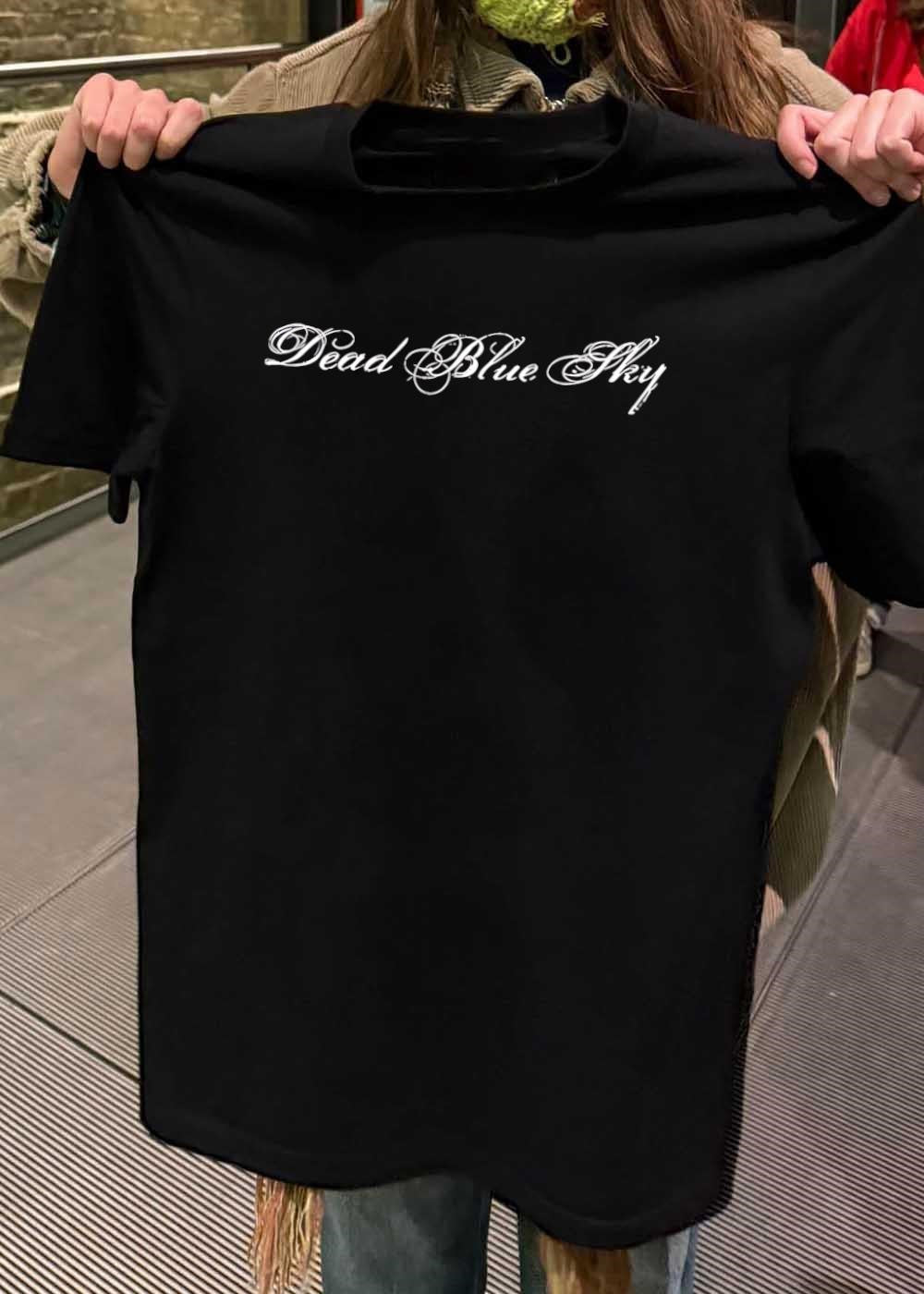 Dead Blue Sky Men’s Graphic Print T-Shirt