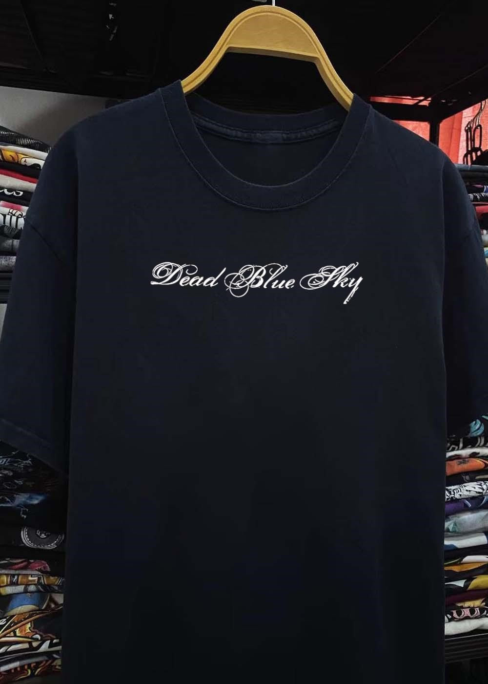 Dead Blue Sky Men’s Graphic Print T-Shirt