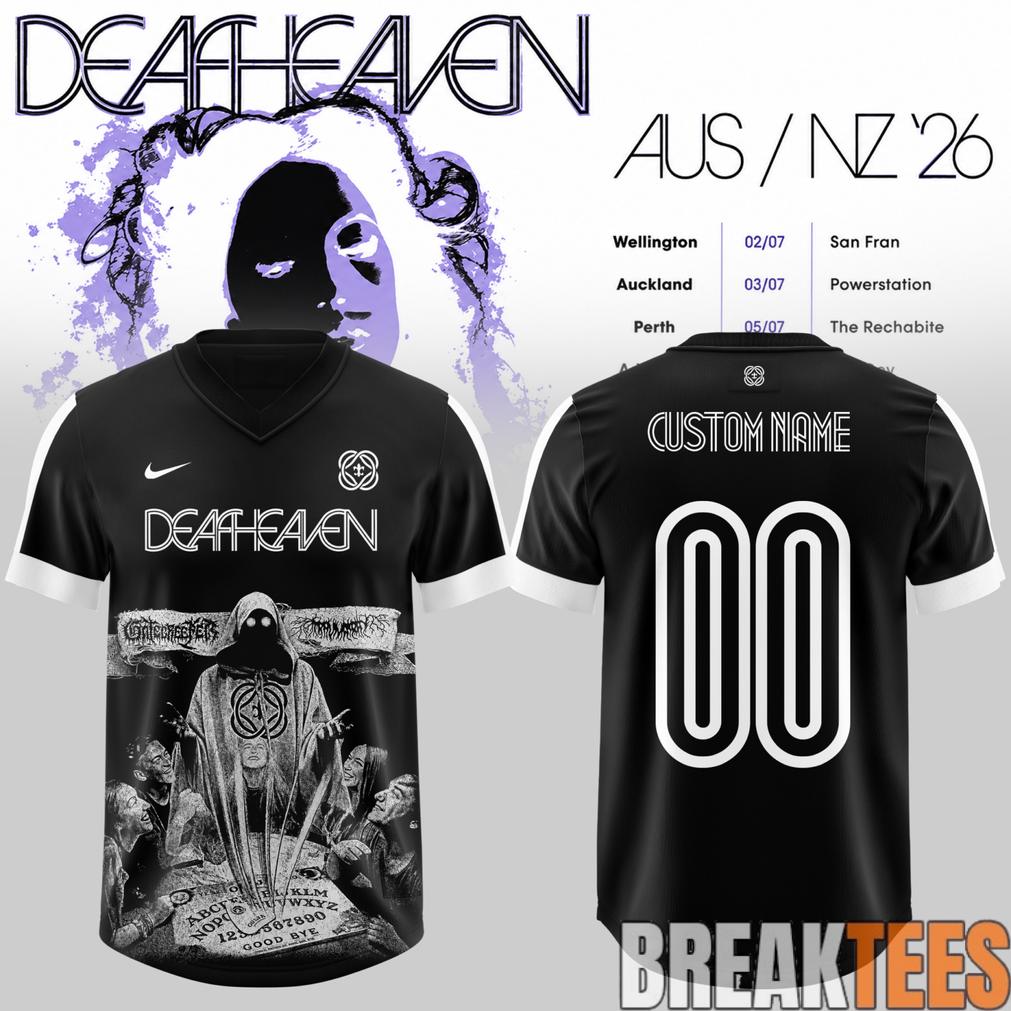 Deafheaven AUS-NZ ’26 Tour Football Jersey