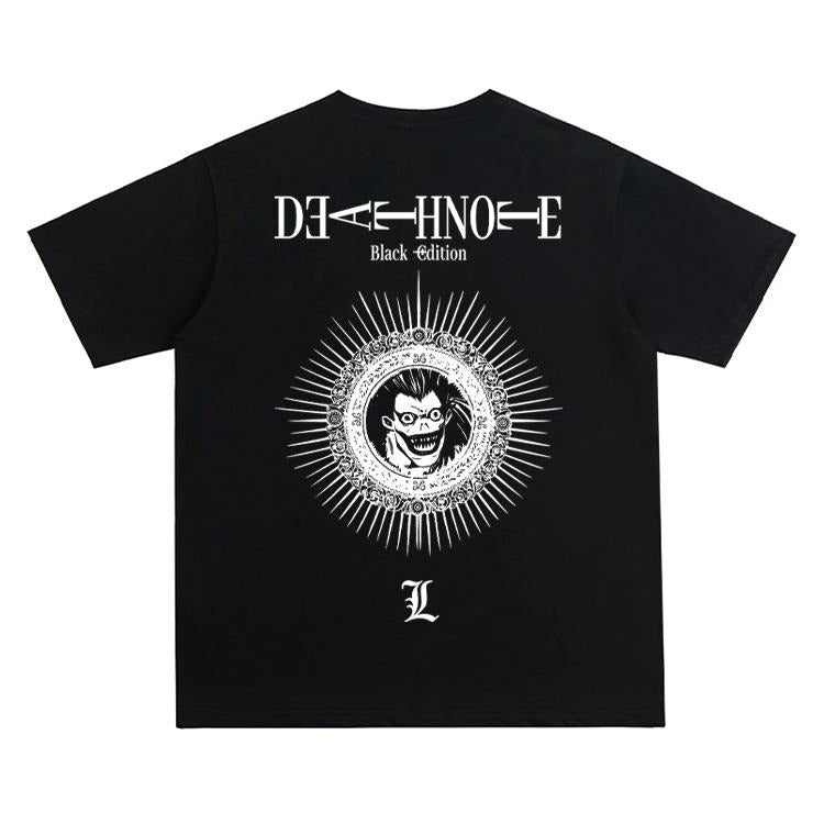 Death Note "Shinigami Ryuk" Vintage Oversized Tee Anime T-shirt 100% Cotton Original Design Men's Top for Fans DTG...
