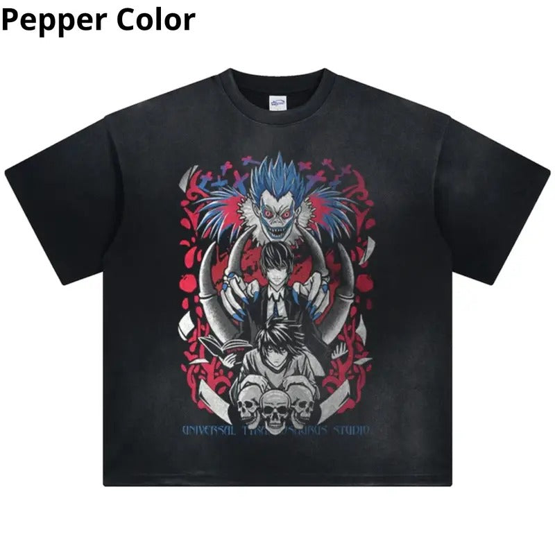 Death Note Shinigami's Game T Shirt, Death Note Shirt, Anime Shirt, Graphic Tee, T-shirt For Men Top Menswear Womenswear...