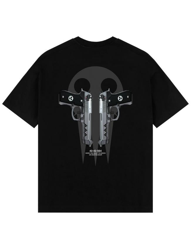 Death the Kid X Demon Twin Guns - Soul Eater Oversize T-Shirt T-shirt Hoodies & Sweatshirts | HypeDripTees.com