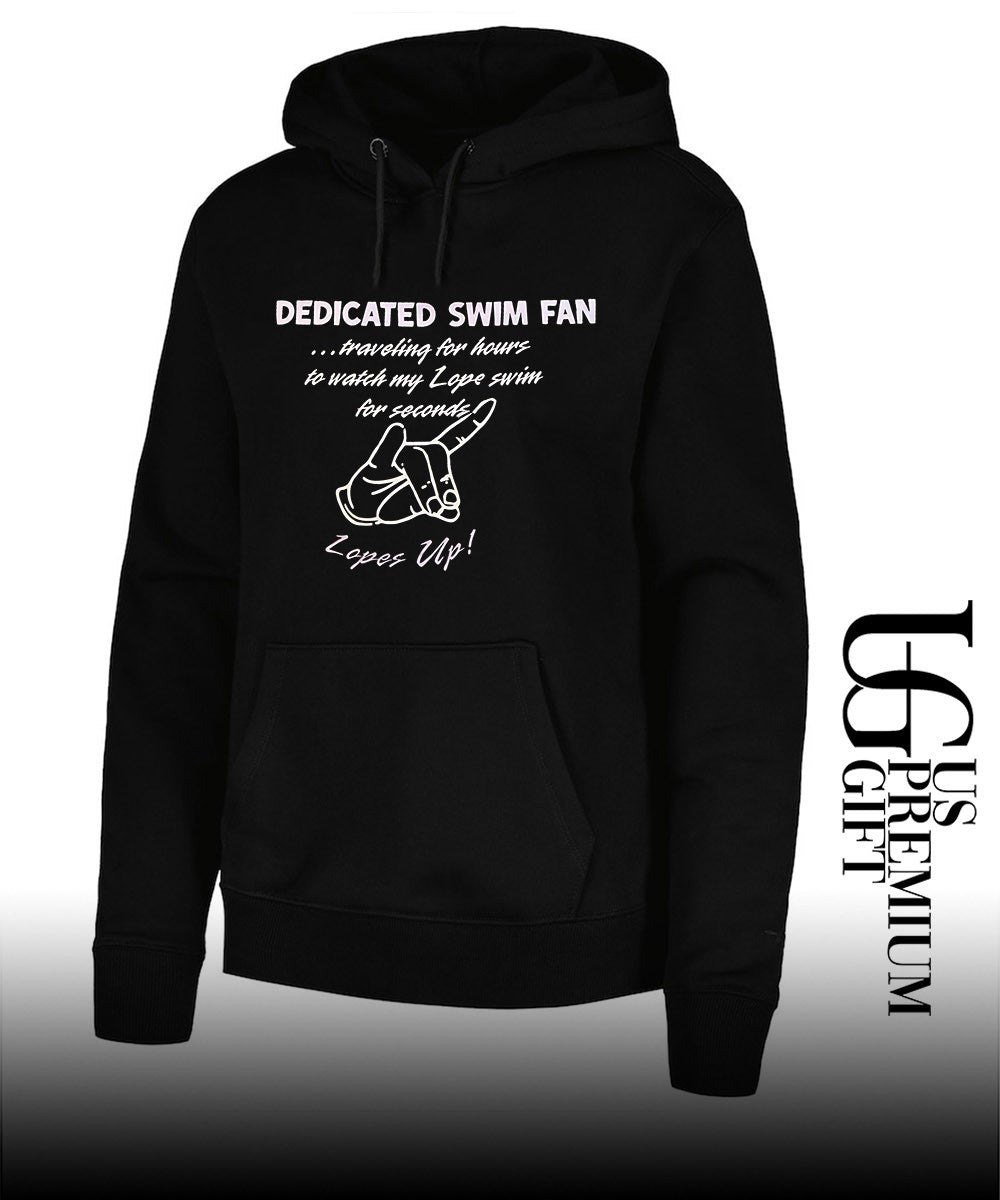 Dedicated swim fan traveling for hours to watch my Lope swim for seconds shirt