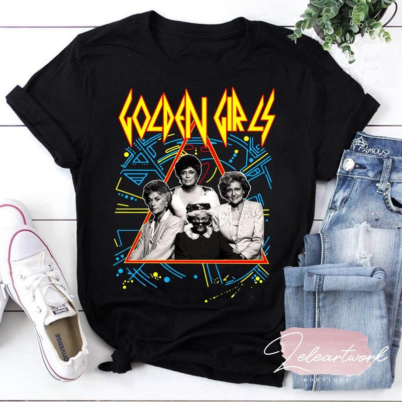Def Leppard The Golden Girls T-Shirt, Def Leppard Shirt Best Price Hoodie, Sweatshirt | HypeDripTees.com