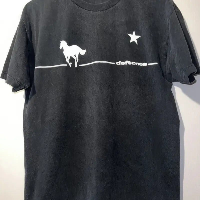 Def tones White Pony Tour Black T-Shirt Collection Unisex Stylish Designs - VM8 ! Hoodie, Sweatshirt | HypeDripTees.com