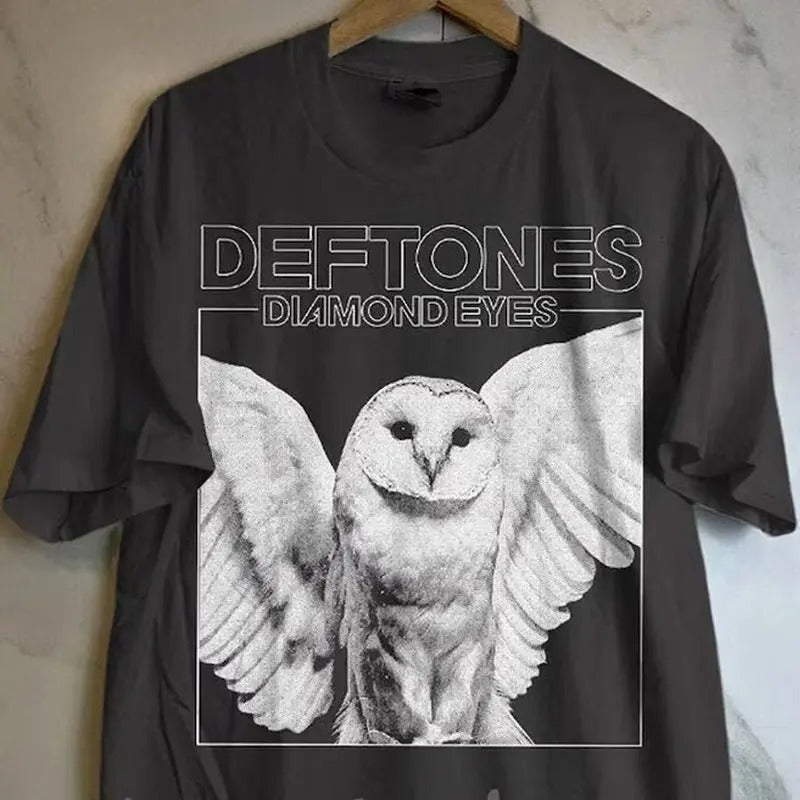Deftones Tour Rock Band T-shirt Reprint Crewneck Cotton Hoodie, Sweatshirt | HypeDripTees.com