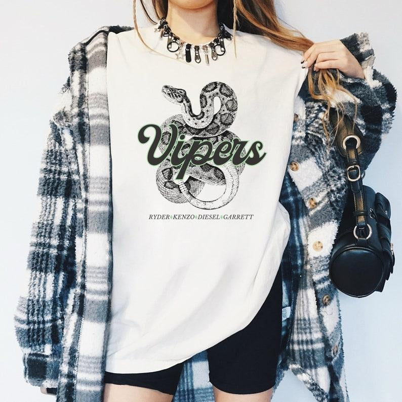 Den of Vipers, Book Lover, Reader, Book Shirt, Book Merch, Bookish T-shirt, Dark Romance, K.A. Knight Hoodie, Sweatshirt