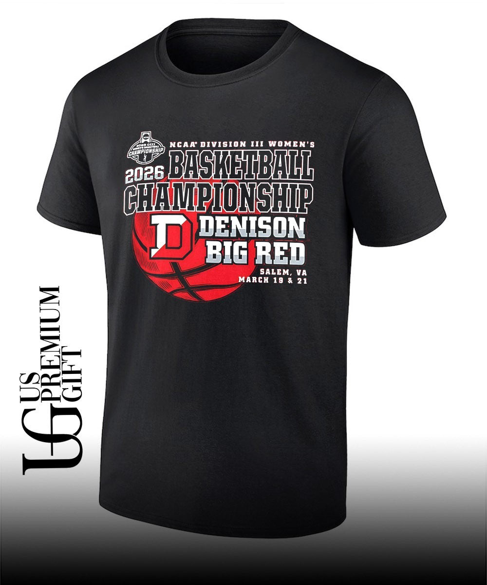 Denison Big Red NCAA Division III Women’s Basketball Championship 2026 shirt
