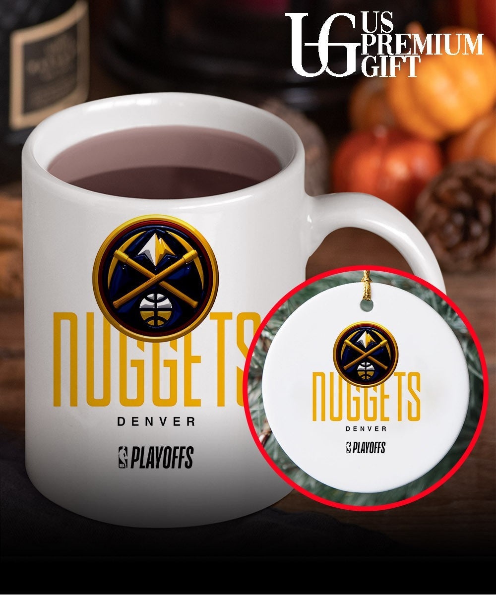 Denver Nuggets NBA Playoff 2026 logo shirt