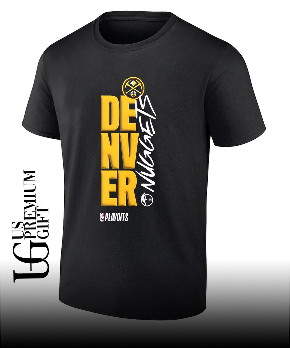 Denver Nuggets basketball 2026 NBA Playoff logo shirt