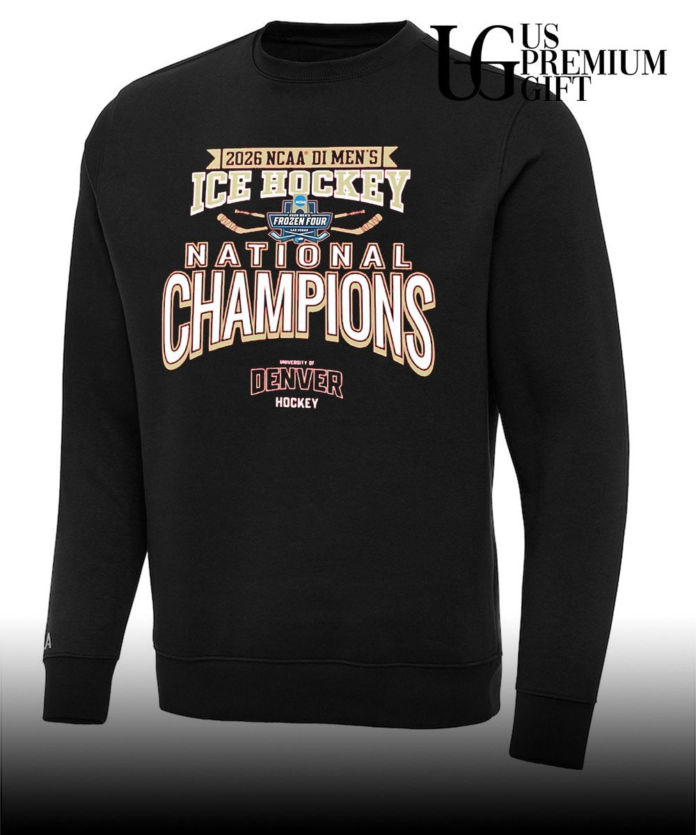 Denver Pioneers 2026 NCAA Frozen Four DI Men’s Ice Hockey National Champions T-shirt