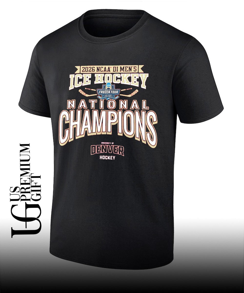 Denver Pioneers 2026 NCAA Frozen Four DI Men’s Ice Hockey National Champions T-shirt