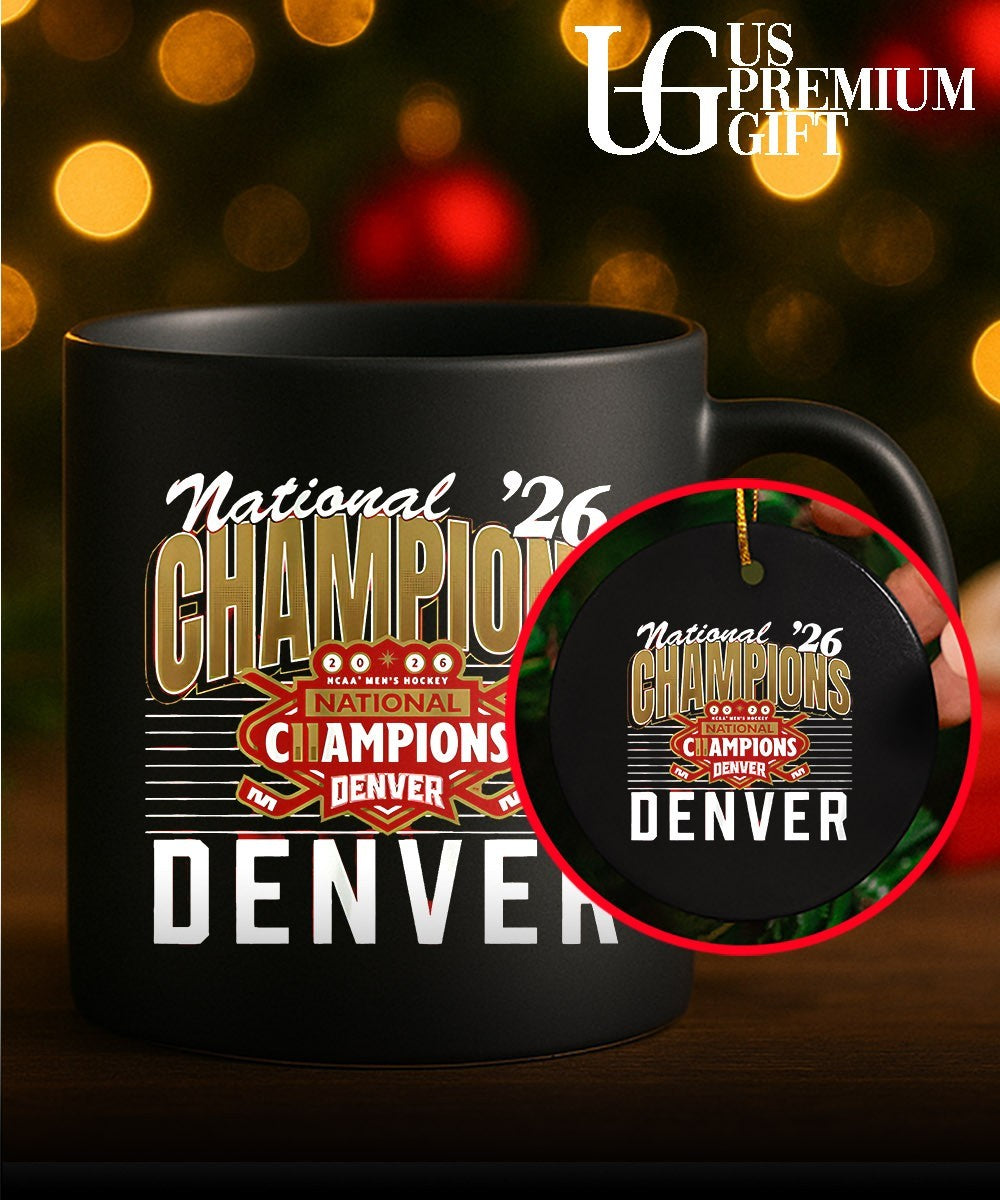 Denver Pioneers men’s Ice hockey 2026 National Champions shirt