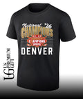 Denver Pioneers men’s Ice hockey 2026 National Champions shirt