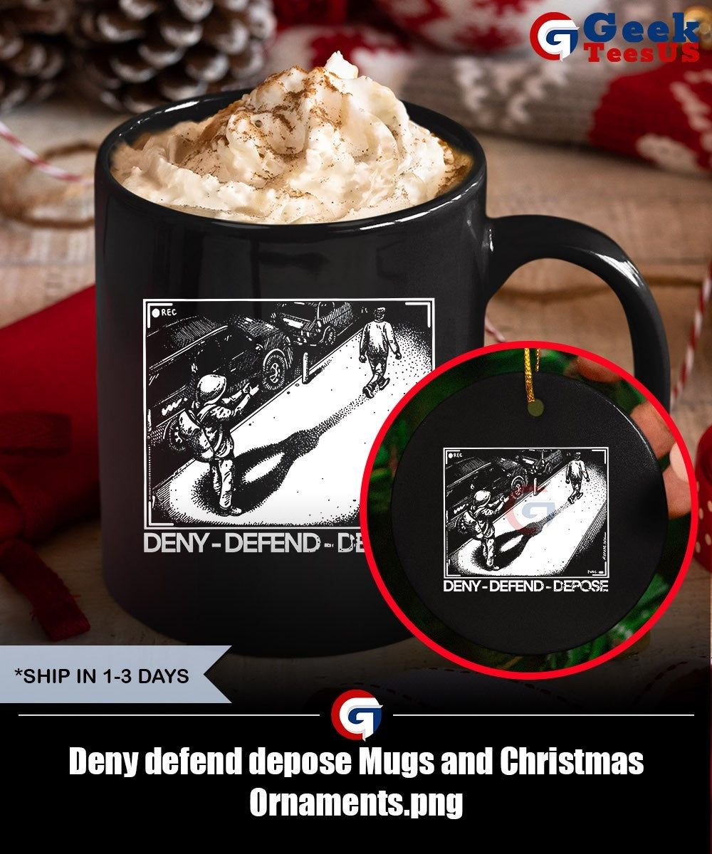 Deny defend depose photo T-shirt