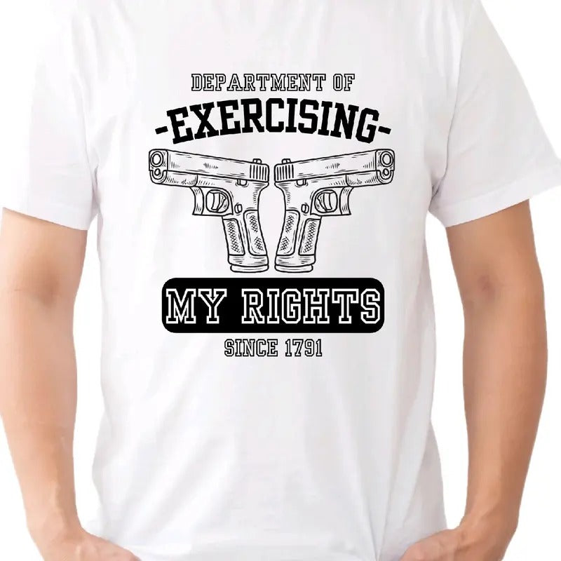 Department of Excersising my rights T-shirt Casual t shirt Hoodie, Sweatshirt | HypeDripTees.com