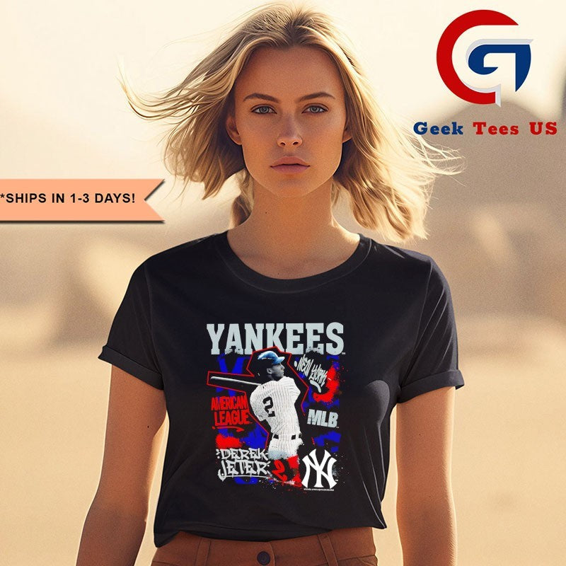 Derek Jeter New York Yankees MLB Cooperstown Star Moment shirt