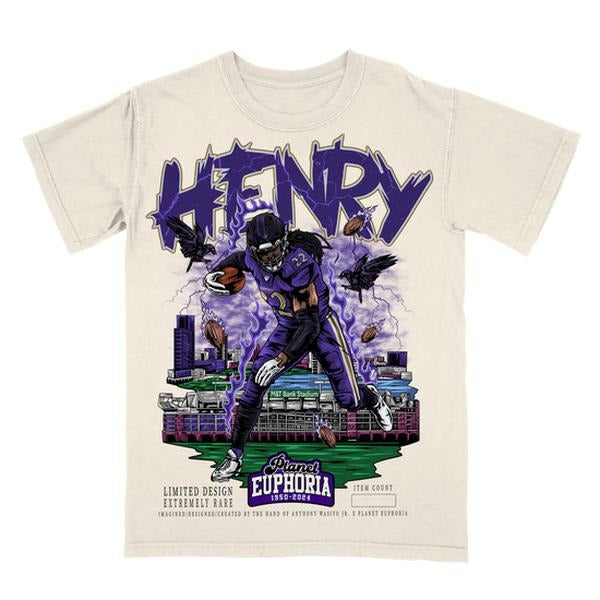 Derrick Henry Tee - VINTAGE TEE - SPORT TEE - GRAPHIC MEN'S T-SHIRT SWEATSHIRT HOODIE - GIFT FOR FAN | HypeDripTees.com