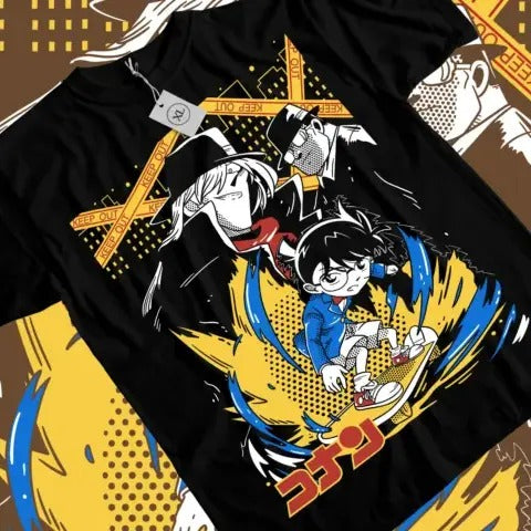 Detective Conan T-shirt Detective Conan,Detective,Anime Tee,Case Closed All Size Hoodie, Sweatshirt | HypeDripTees.com