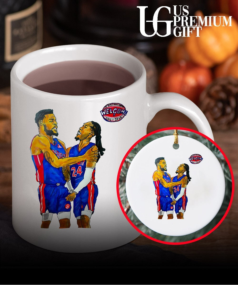 Detroit Dawgs Detroit Pistons Welcome 2016-2026 draw shirt