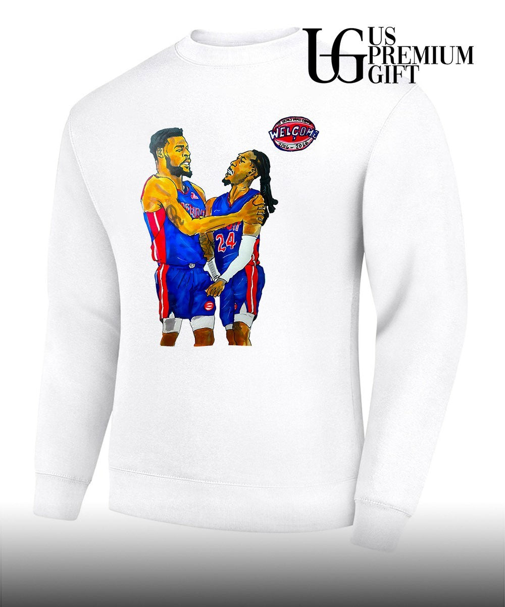Detroit Dawgs Detroit Pistons Welcome 2016-2026 draw shirt