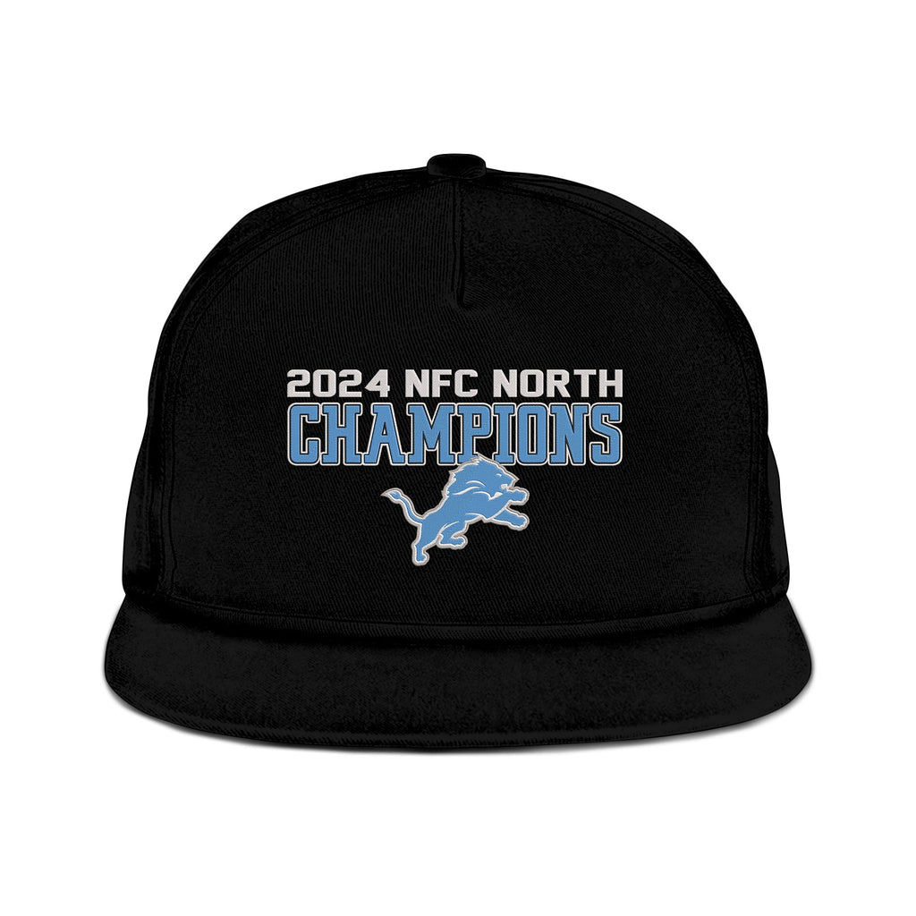 Detroit Lions 2024 NFC North Champions Snapback Hat