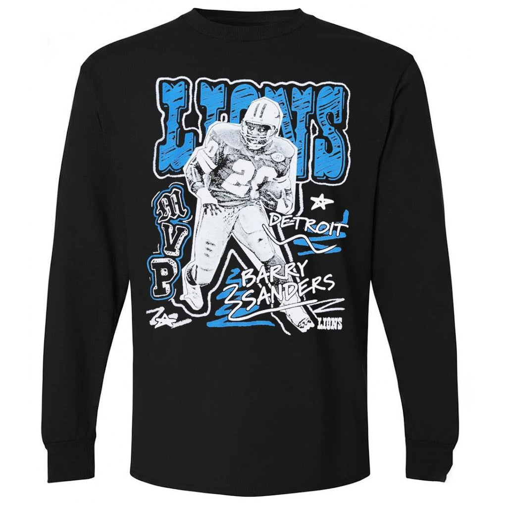 Detroit Lions Mitchell &amp; Ness Chalked Up Shirt
