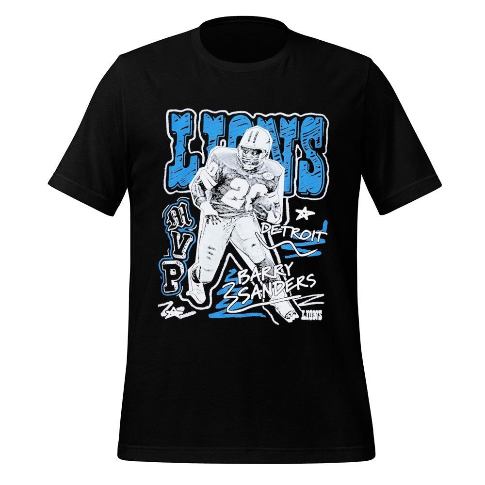 Detroit Lions Mitchell &amp; Ness Chalked Up Shirt