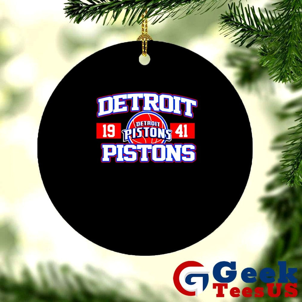 Detroit Pistons 1941 NBA logo shirt
