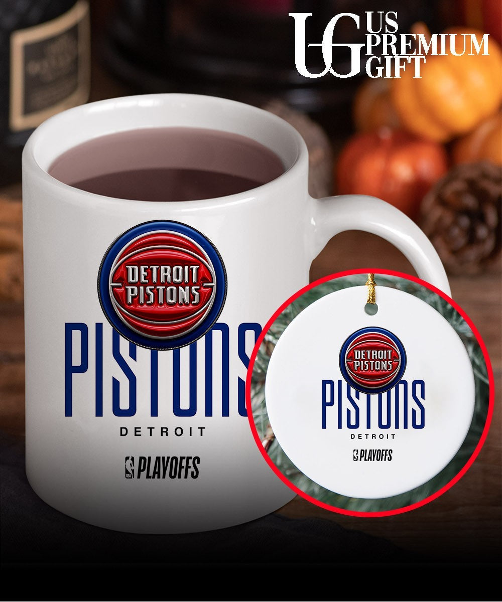 Detroit Pistons NBA Playoff 2026 logo shirt
