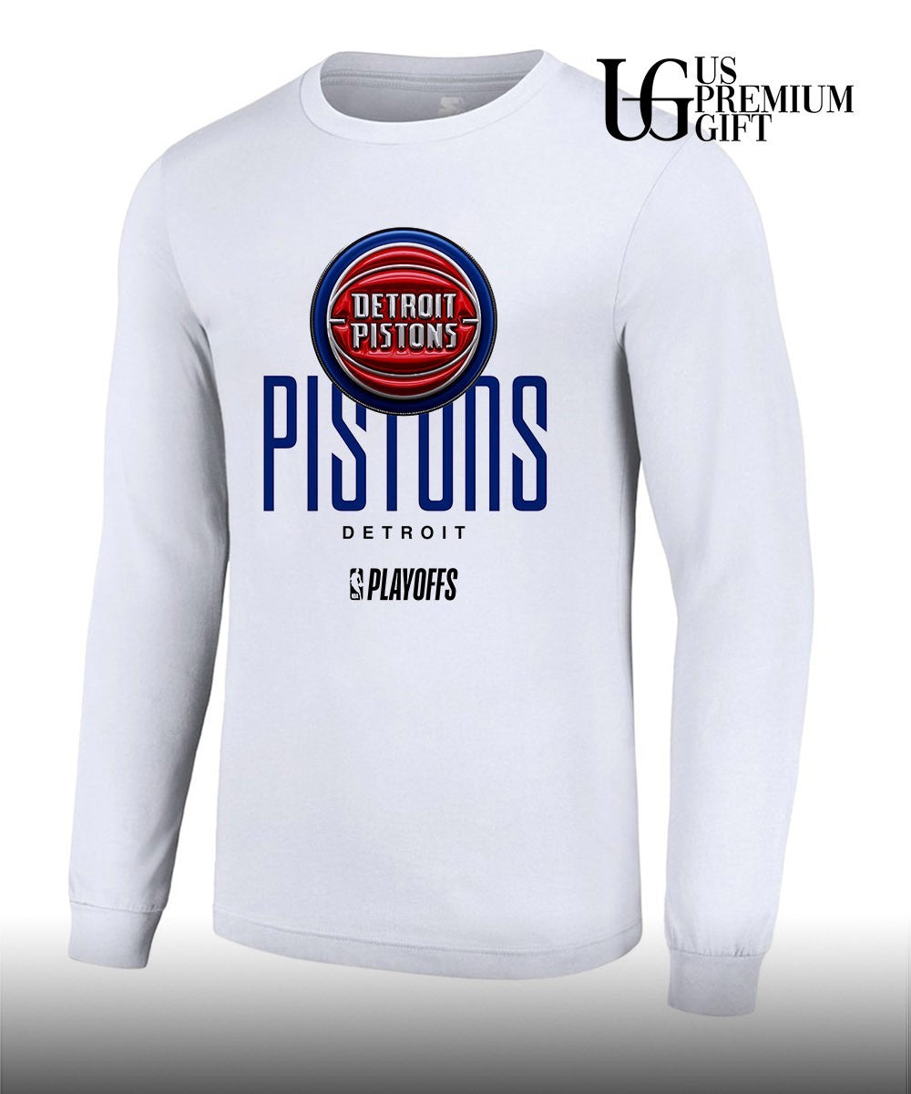 Detroit Pistons NBA Playoff 2026 logo shirt