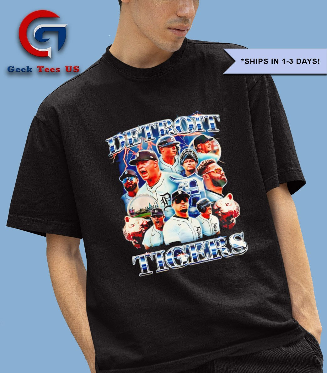 Detroit Tigers Team 2026 Fight Schedule graphic shirt