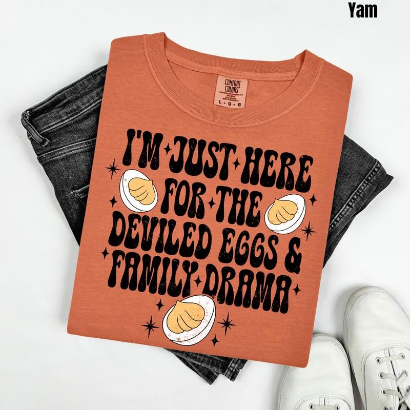 Deviled Eggs & Drama Comfort Colors T-Shirt 'NLB' Hoodie, Sweatshirt | HypeDripTees.com