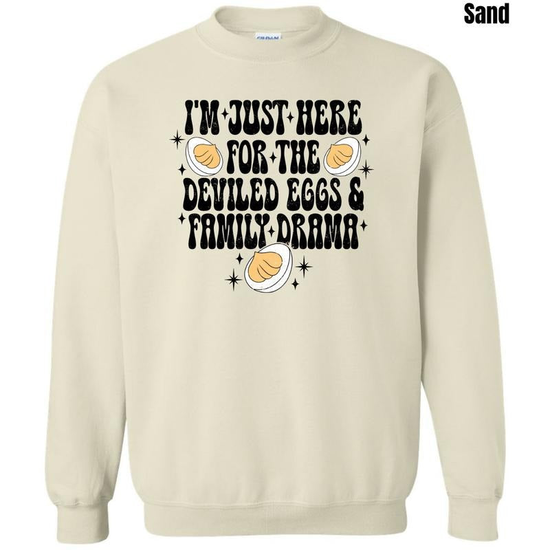 Deviled Eggs & Drama Sweatshirt 'NLB' T-Shirts, Hoodie | HypeDripTees.com