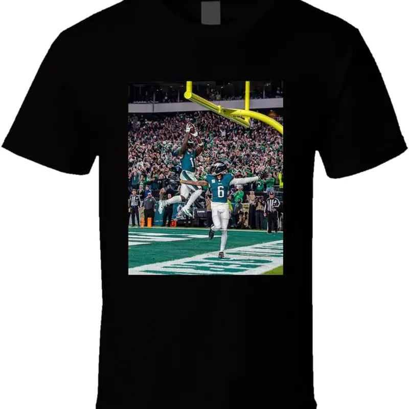 Devonta Smith Aj Brown Dunk Celebration T Shirt Hoodie, Sweatshirt | HypeDripTees.com