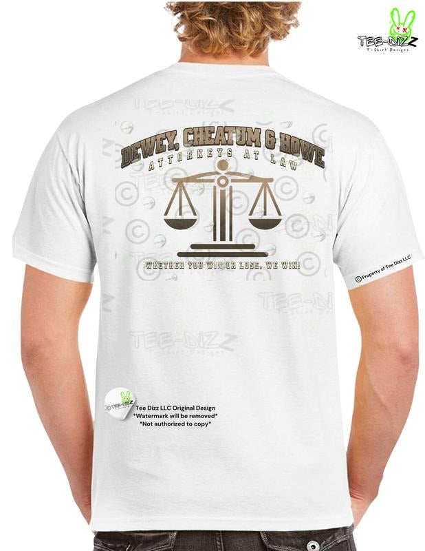 Dewey, Cheatum & Howe - Men's Funny T-Shirt - Graphic Tee Hoodie, Sweatshirt | HypeDripTees.com
