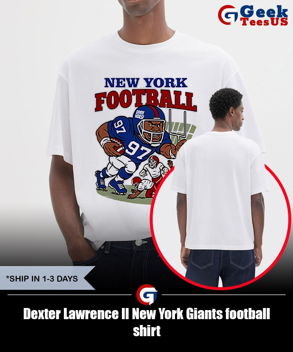 Dexter Lawrence II New York Giants football shirt