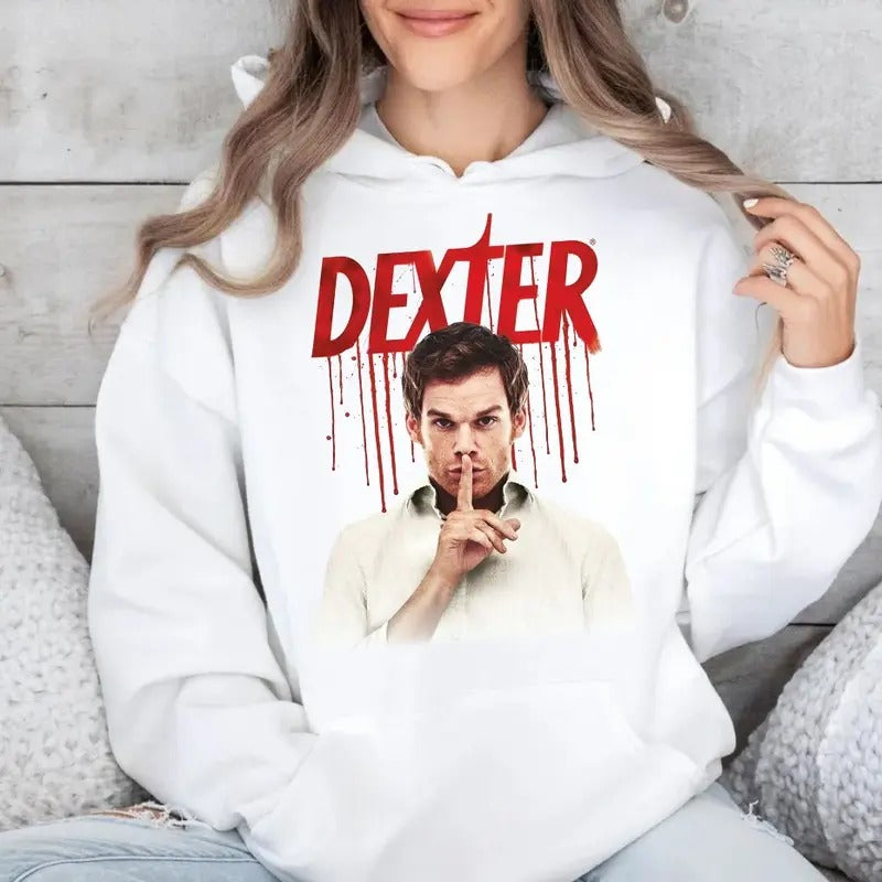 Dexter Shirt, Dexter Morgan Sweatshirt, Tv Show Dexter Hoodie, Outfits, Unisex Sweater Pullover Tee | HypeDripTees.com