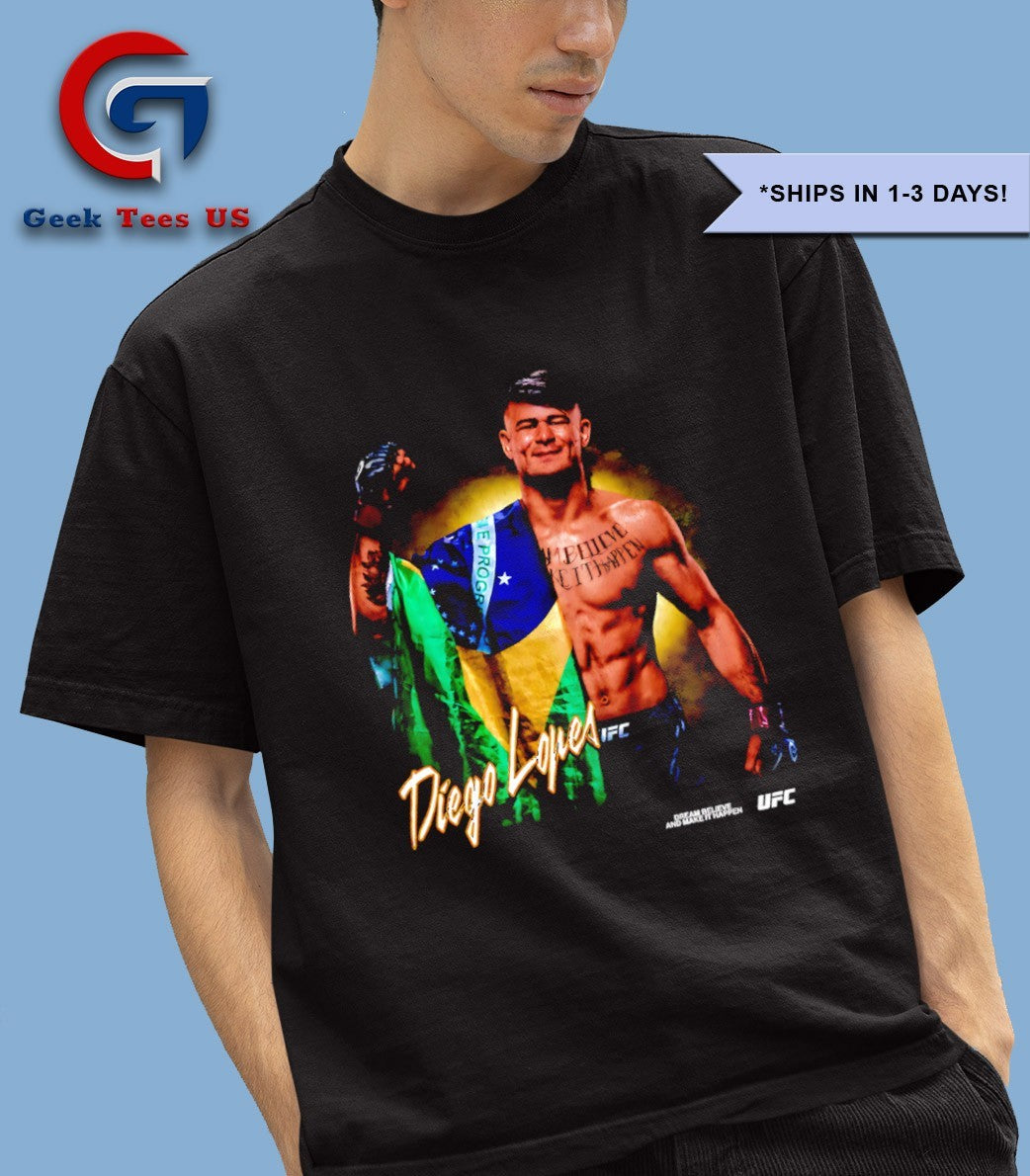 Diego Lopes make it happen boxy shirt